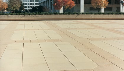 Plaza Deck At A College Student Union
